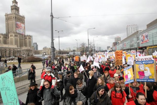 Маніфа ў 2012 годзе. Фота: Bartosz Bobkowski / Agencja Gazeta