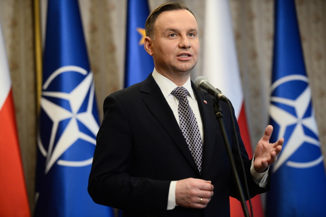 Президент Польши Анджей Дуда.